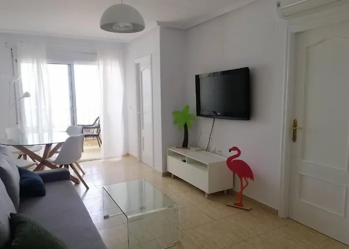 Flamingo, Locos, Sea View, Pool, Parking, Wifi, Lägenhet